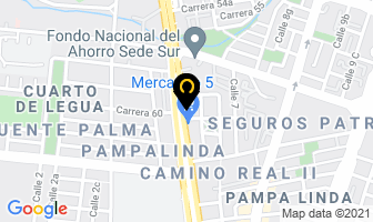 Mapa de Almacén Compraventa La Santiago en Cali
