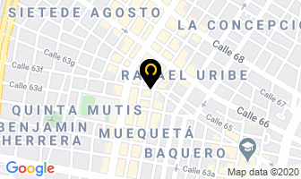 Mapa de Almacen Confecciones Dandy Cueros en Bogotá D.C