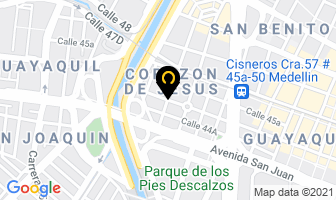 Mapa de Almacén Coronas Speed en Medellín