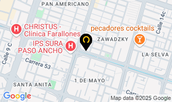 Mapa de Almacen Cortineros Del Valle en Cali