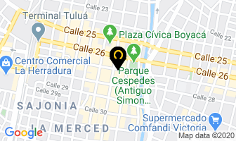 Mapa de Almacén Cosmos en Tulua