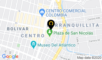 Mapa de Almacén Crislana en Barranquilla