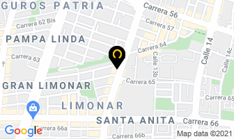 Mapa de Almacen D'cortinas en Cali