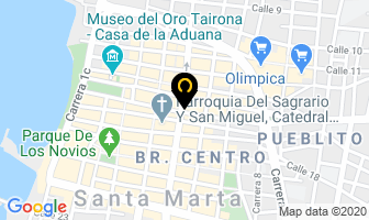 Mapa de Almacén D'moda Junior en Santa Marta