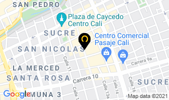 Mapa de Almacén De Calzado Robin en Cali