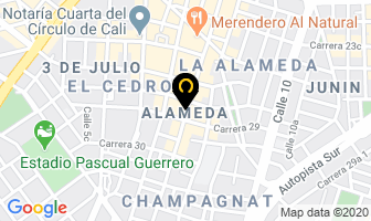 Mapa de Almacén De Colchones Motocito en Cali