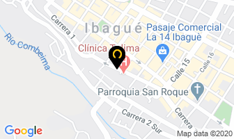 Mapa de Almacén de Llaves José Libardo Lara B. en Ibagué