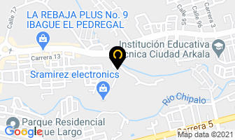Mapa de Almacén De Medias Ligia en Ibagué