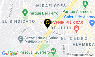 Mapa de Almacén De Pinturas La Novena en Cali