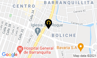 Mapa de Almacén De Repuestos Jorge en Barranquilla