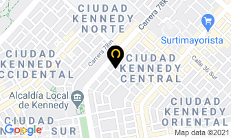 Mapa de Almacén Del Niño en Bogotá D.C
