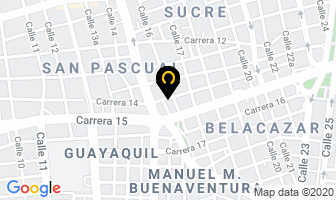 Mapa de Almacén Del Radiador en Cali