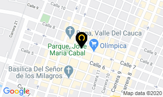 Mapa de Almacén Deluxe Store en Guadalajara de Buga