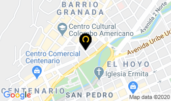 Mapa de Almacén Dental La U en Cali