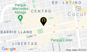 Mapa de Almacén Deportes en Cúcuta