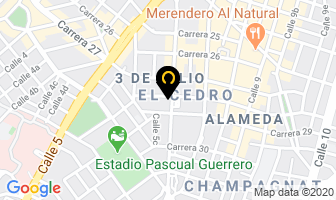 Mapa de Almacén Diagnosticentro en Cali