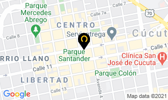 Mapa de Almacén Discovery Sport en Cúcuta