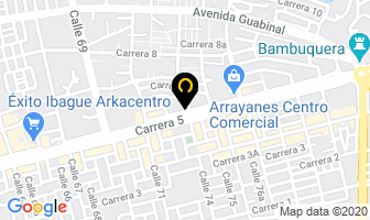 Mapa de Almacen Disfrazate en Ibagué