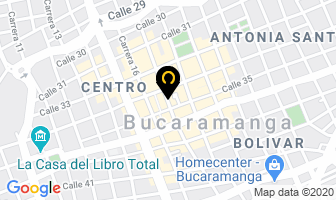 Mapa de Almacen Distinto en Bucaramanga