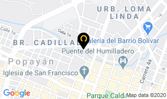 Mapa de Almacén Distri-renault Chevrolet en Popayán