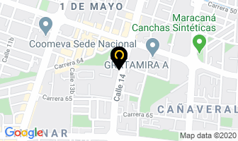 Mapa de Almacén Distribuidora D'todo Ltda. en Cali