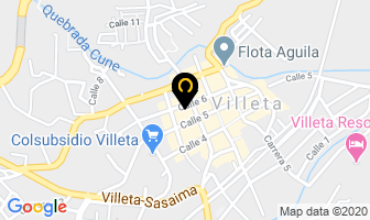 Mapa de Almacen Donde Miguel en Villeta