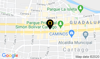 Mapa de Almacén El Bufalo en Cartago