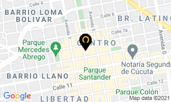 Mapa de Almacén El Comercio en Cúcuta