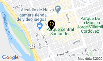 Mapa de Almacén El Encaje en Neiva