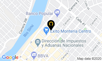 Mapa de Almacén El Entonador en Montería