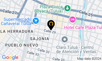 Mapa de Almacén El Ganadero en Tulua