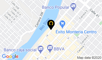 Mapa de Almacén El Ganadero en Montería