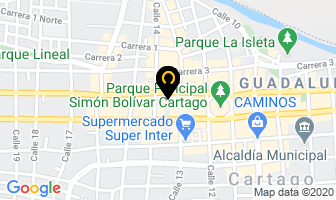 Mapa de Almacén El Gran Remate en Cartago