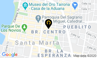 Mapa de Almacén El Guaya en Santa Marta