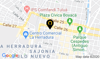 Mapa de Almacén El Hacendado en Tulua