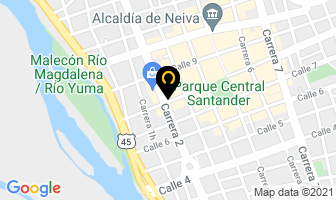 Mapa de Almacén El Hueco en Neiva