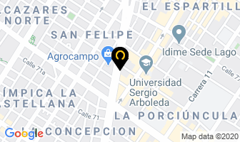 Mapa de Almacén El Manatial De La Espuma en Bogotá D.C