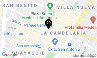 Mapa de Almacén El Pez en Medellín