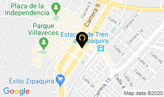 Mapa de Almacen El Pintor en Zipaquirá