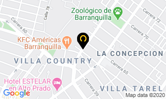 Mapa de Almacén El Rastro en Barranquilla