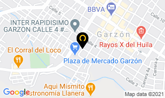 Mapa de Almacén El Remate en Garzón