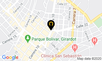 Mapa de Almacén El Taimer en Girardot