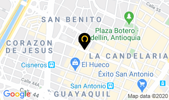 Mapa de Almacén El Telar en Medellín