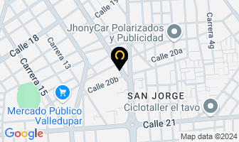 Mapa de Almacén Electro Repuestos N.a en Valledupar