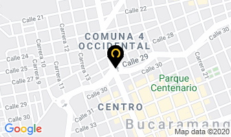 Mapa de Almacén Electrobasculas en Bucaramanga