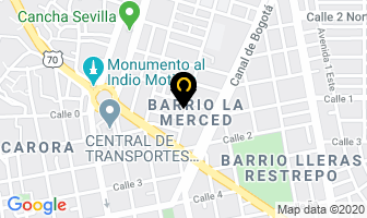 Mapa de Almacén Electrobaterías en Cúcuta