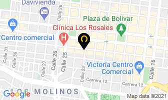 Mapa de Almacén Electromáquinas en Pereira