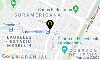 Mapa de Almacén Electrotel en Medellín