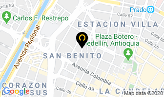 Mapa de Almacen Envases Salamina en Medellín