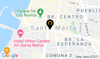 Mapa de Almacén Eskandinavia en Santa Marta